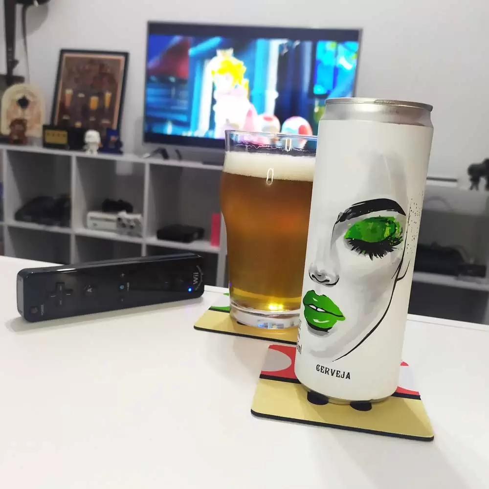 American IPA da Cervejaria Gabrielle com Super Mario Galaxy