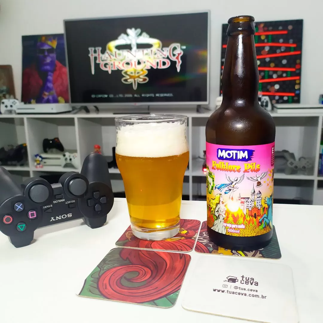 O aterrorizante Haunting Ground com a levíssima German Pilsen da Motim Brew