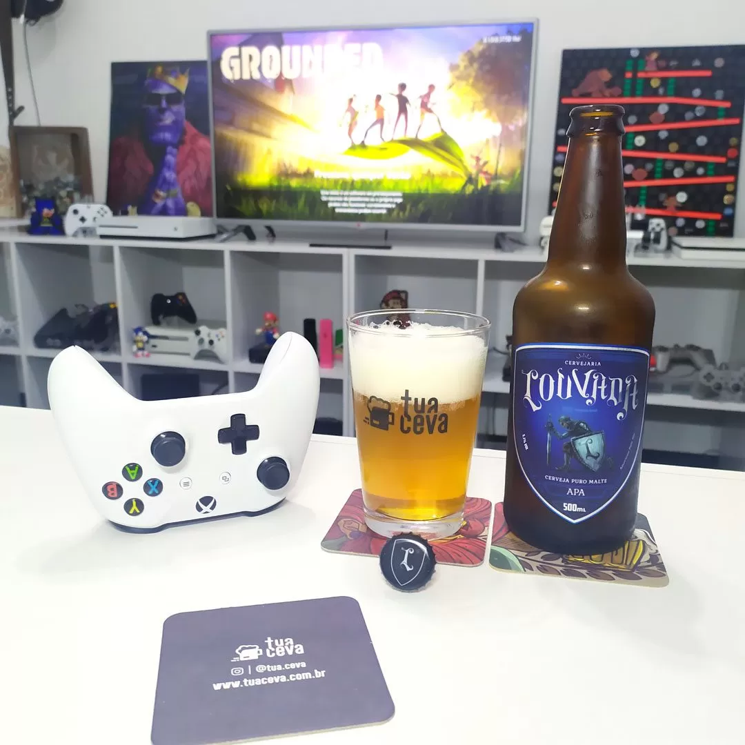 Provando a Louvada APA e jogando Grounded