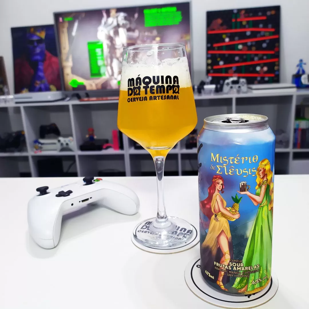 Mistério de Elêusis a Sour de frutas amarelas da Máquina do Tempo e FallOut 4