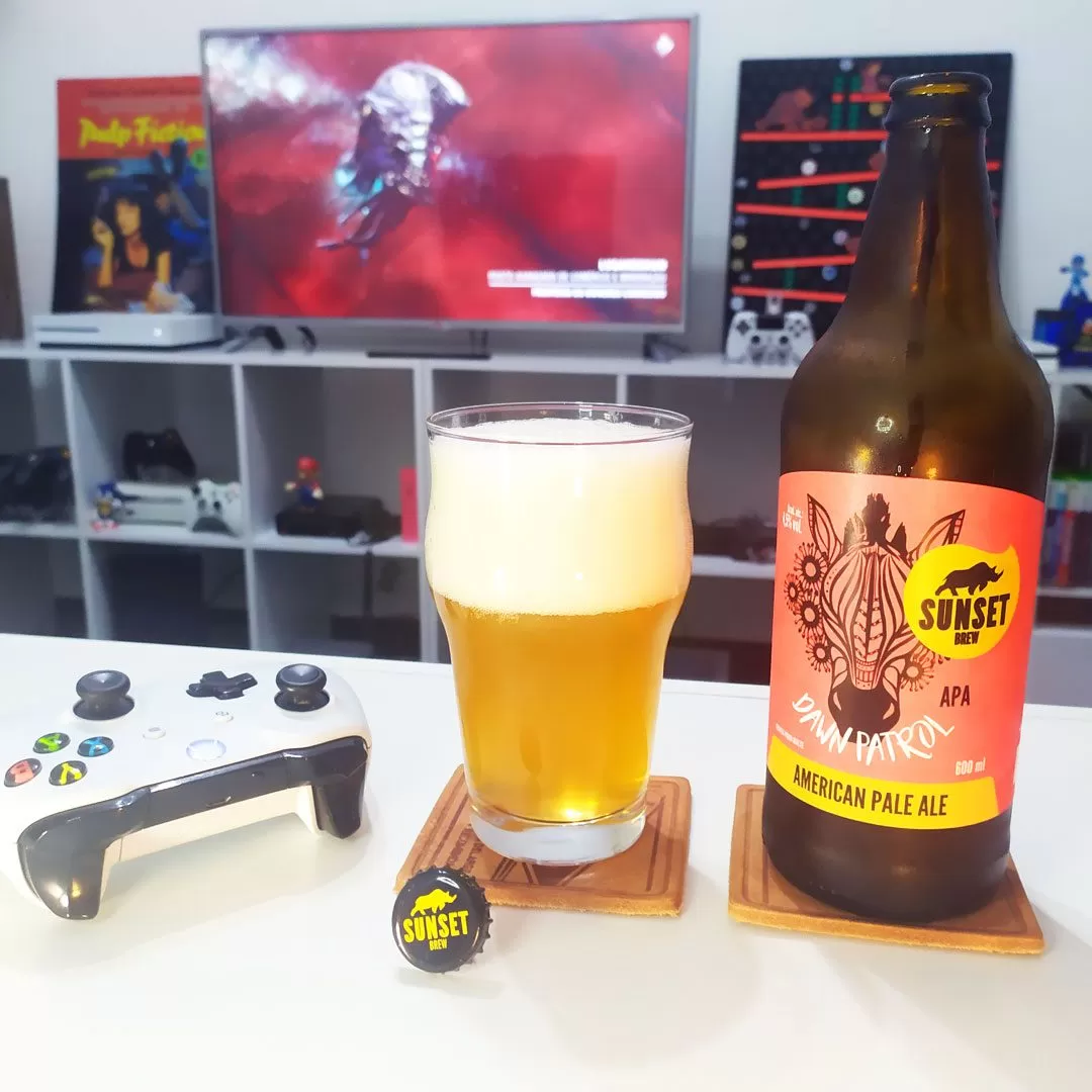 Guardiões da Galáxia da Marvel com a Dawn Patrol da Sunset Brew