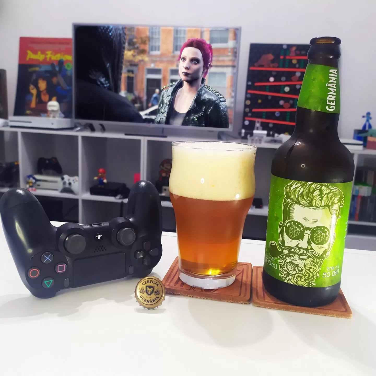 American IPA da cervejaria Germânia com Watch Dogs: Legion