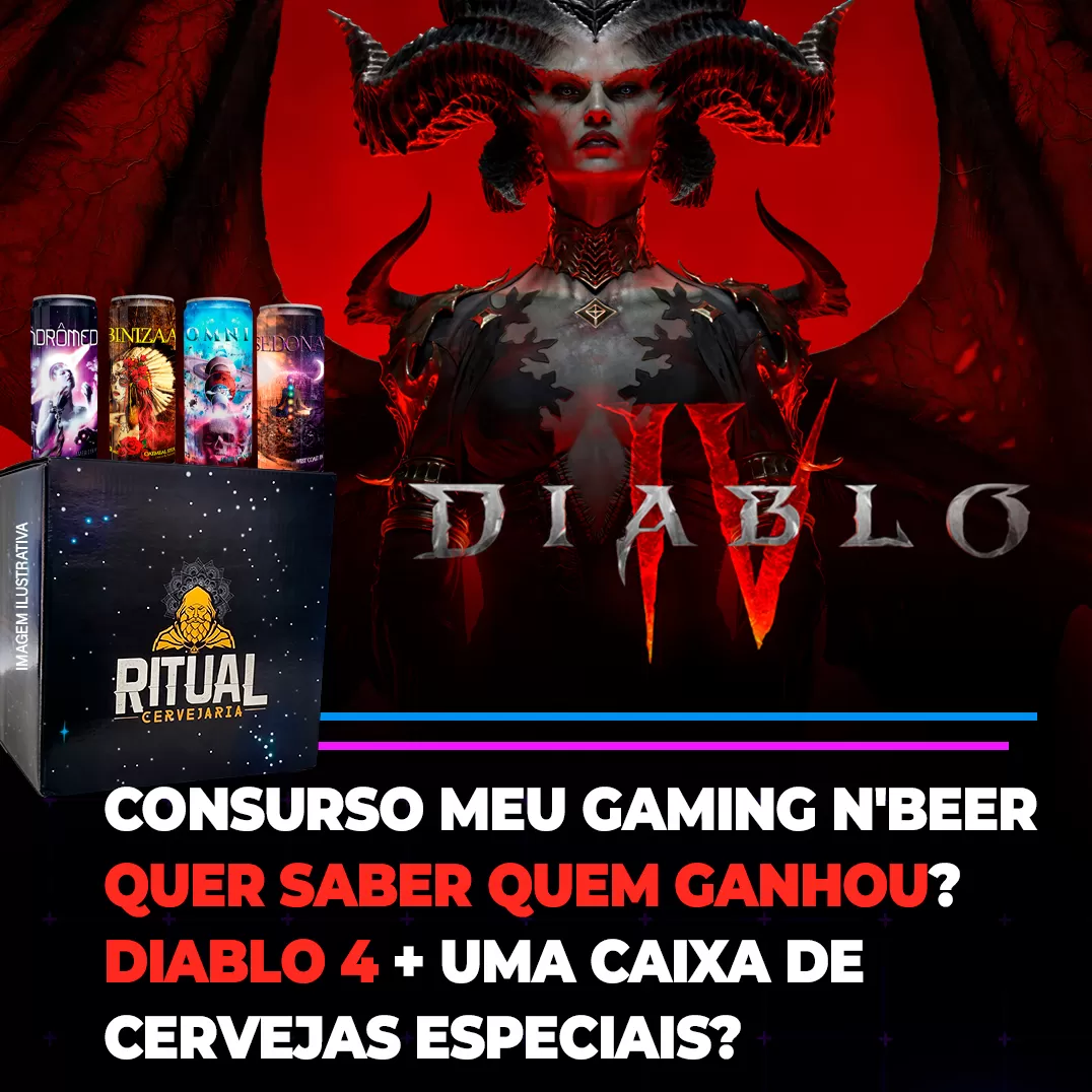 Conheça o ganhador do Concurso "Meu Gaming N'Beer"