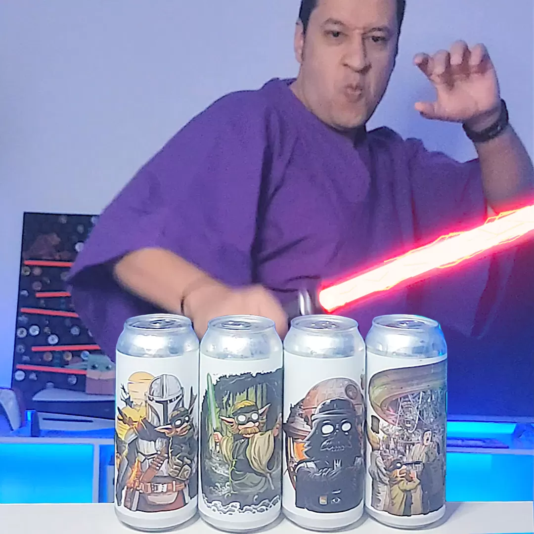 Clube da Cervejaria Salvador (Agosto/23) com a temática Star Wars, simplesmente demais!